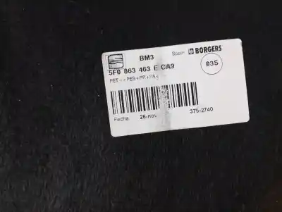 Автозапчасти б/у обивка пола багажника за seat leon (5f1) 2.0 tdi ссылки oem iam 5f0863464e  
