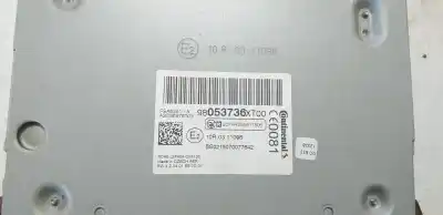 Pezzo di ricambio per auto di seconda mano impianto audio / radio cd per citroen c3 picasso feel riferimenti oem iam 98053736  10r0311096