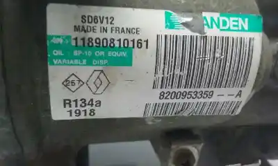 Second-hand car spare part air conditioning compressor for renault kangoo profesional oem iam references 8200953359a  11890810161