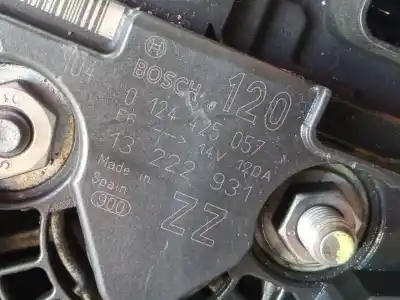 Pezzo di ricambio per auto di seconda mano alternatore per opel corsa d 1.2 cat (a 12 xer / ldc) riferimenti oem iam 13222931  0124425057
