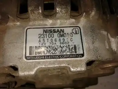 Gebrauchtes Autoersatzteil lichtmaschine zum nissan almera (n15) lx oem-iam-referenzen 231000m010  