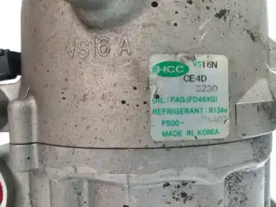 Second-hand car spare part air conditioning compressor for kia cee´d drive oem iam references fd46xg  r134a