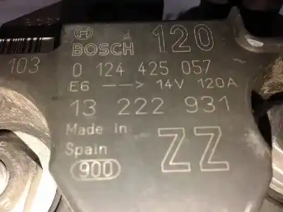 Pezzo di ricambio per auto di seconda mano alternatore per opel corsa d (s07) 1.2 (l08 l68) riferimenti oem iam 0124425057  