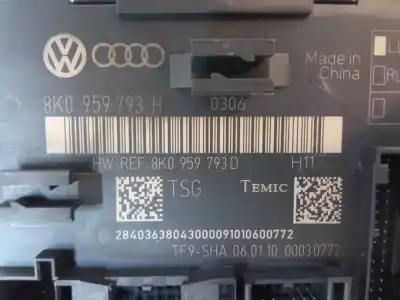Second-hand car spare part electronic module for audi q5 (8r) 3.2 fsi oem iam references 8k0959793d  