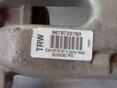 Peça sobressalente para automóvel em segunda mão pinça de travão traseira esquerda por citroen c4 lim. business referências oem iam 9678720780  