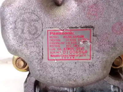 Peça sobressalente para automóvel em segunda mão compressor de ar condicionado a/a a/c por mazda premacy (cp) td active referências oem iam h12a1aa4dm  