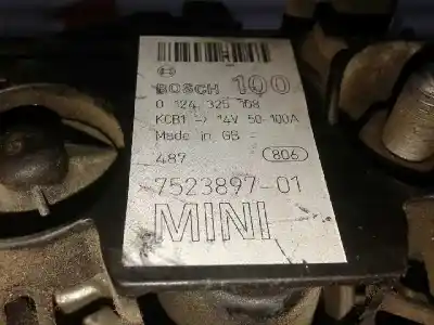 Second-hand car spare part alternator for mini mini (r50,r53) cooper oem iam references 0124325108  