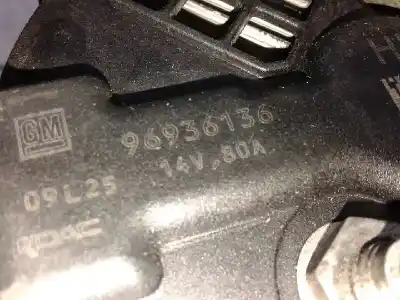 Second-hand car spare part alternator for chevrolet aveo ls oem iam references 96936136  