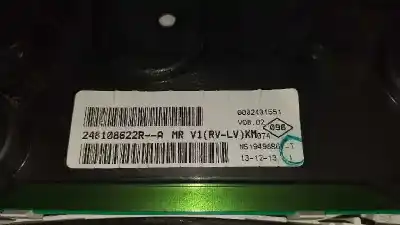 Автозапчастина б/у панель інструментів для dacia dokker sl eficacia посилання на oem iam 248108622r  