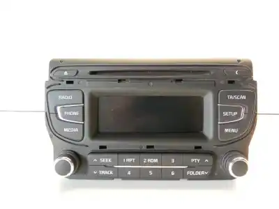 Second-hand car spare part AUDIO SYSTEM / RADIO CD for KIA CEE´D  OEM IAM references 96170A2100WK  