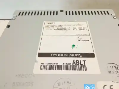 Peça sobressalente para automóvel em segunda mão sistema de áudio / rádio cd por kia cee´d drive referências oem iam 96170a2100wk  