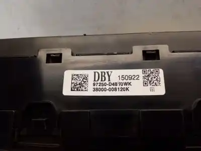 Peça sobressalente para automóvel em segunda mão comando de sofagem (chauffage / ar condicionado)  por kia optima concept referências oem iam 97250d4810  