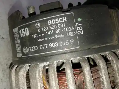 Peça sobressalente para automóvel em segunda mão alternador por audi a8 (d2) 4.2 v8 40v referências oem iam 077903015p  0123520031