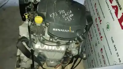 Peça sobressalente para automóvel em segunda mão motor completo por dacia logan ii ambiance referências oem iam k7ja710  