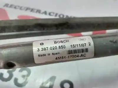 Peça sobressalente para automóvel em segunda mão motor do limpa para brisas por ford focus lim. (cb4) titanium referências oem iam 4m511750ac 4m5117508aa 3397020850