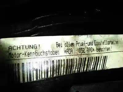 Peça sobressalente para automóvel em segunda mão motor completo por audi a4 berlina (b5) 2.5 tdi referências oem iam aga  