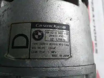 Second-hand car spare part air conditioning compressor for bmw serie 3 compact (e46) 2.0 16v diesel cat oem iam references 645266905643  3r41045010