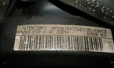 Автозапчастина б/у двигун комплект для seat toledo (1m2) 1.6 посилання на oem iam aft  