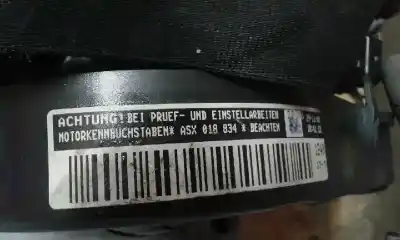 Second-hand car spare part complete engine for volkswagen polo (6n2) 1.9 sdi oem iam references asx  