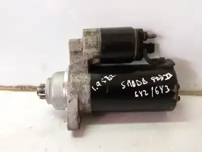 Second-hand car spare part STARTER MOTOR for SKODA FABIA (6Y2/6Y3)  OEM IAM references 02T911023H  0001125051