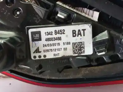 Second-hand car spare part right tailgate light for opel corsa e excellence ecoflex oem iam references 46003466  13428452