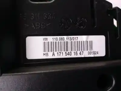 Second-hand car spare part dashboard for mercedes-benz clase slk (w171) roadster slk 200 kompressor oem iam references 1715403647  