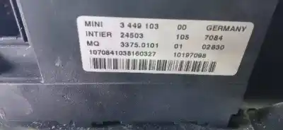 Pezzo di ricambio per auto di seconda mano interruttore di avviamento per mini mini (r56) cooper d riferimenti oem iam 344910300  33750101