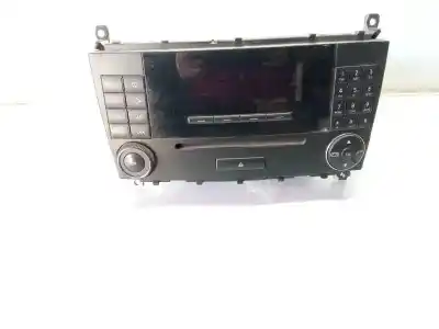 Gebrauchtes Autoersatzteil AUDIOSYSTEM / RADIO-CD zum MERCEDES-BENZ CLASE C (W203) SPORTCOUPE  OEM-IAM-Referenzen A2038704589  