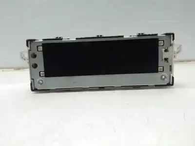 Second-hand car spare part multifunction display for citroen c4 lim. collection oem iam references 9665500480  
