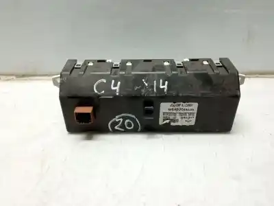 Second-hand car spare part multifunction display for citroen c4 lim. collection oem iam references 9665500480  