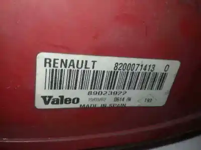 Автозапчастина б/у лівий ход ліхар для renault clio ii fase ii (b/cb0) pack authentique посилання на oem iam 8200071413  