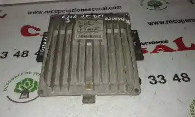 Peça sobressalente para automóvel em segunda mão centralina de motor uce por renault clio iii luxe privilege referências oem iam 8200399038  8200619409