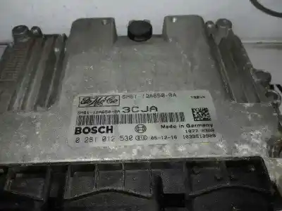 Second-hand car spare part ecu engine control for mazda 3 berlina (bk) 1.6 cd diesel cat oem iam references 0281012530  5m6112a650ba