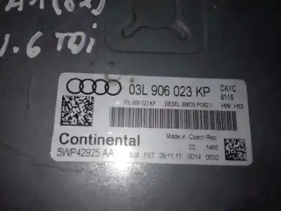 Автозапчастина б/у ебу контролер двигуна для audi a1 (8x) attraction посилання на oem iam 03l906023kp  5wp42925aa