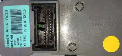 Peça sobressalente para automóvel em segunda mão comando de sofagem (chauffage / ar condicionado) por kia cee´d emotion referências oem iam 972501hxxx  972501h200eq