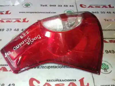 Pezzo di ricambio per auto di seconda mano lampada posteriore sinistra per dacia sandero ambiance riferimenti oem iam 8200734825  