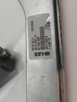 Second-hand car spare part driver left window regulator for opel corsa e 120 aniversario ecoflex oem iam references 39161986  39161986