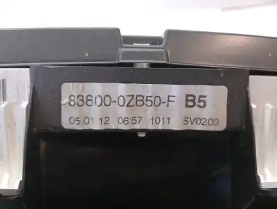 Peça sobressalente para automóvel em segunda mão quadrante por toyota auris (_e15_) 1.4 d-4d (nde150_) referências oem iam 838000zb50  