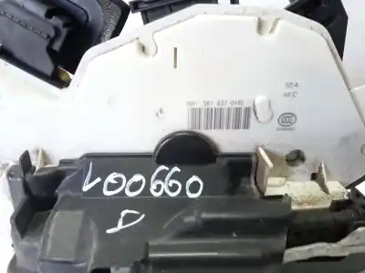 Автозапчастина б/у замок передній праві двері для seat leon sc (5f5) i-tech ecomotive посилання на oem iam 5k1837016e  