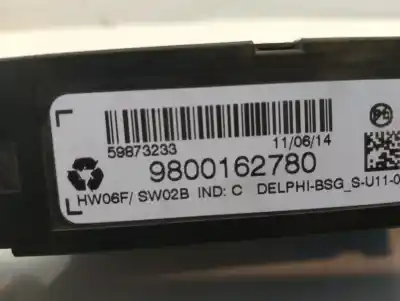 Second-hand car spare part electronic module for citroen c4 picasso attraction oem iam references 9800162780  