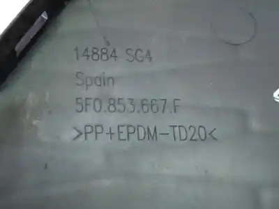 Автозапчастина б/у решіта переднього бампера для seat leon sc (5f5) i-tech ecomotive посилання на oem iam 5f0853667f  14884sg4