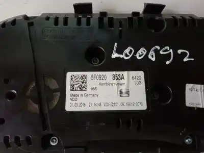 Автозапчастина б/у панель інструментів для seat leon (5f1) emoción посилання на oem iam 5f0920853a  5f0920853a