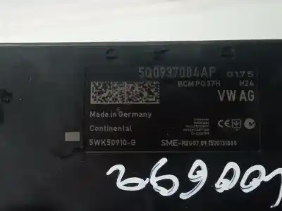 Автозапчасти б/у электронный модуль за seat leon (5f1) emoción ссылки oem iam 5q0937084ap