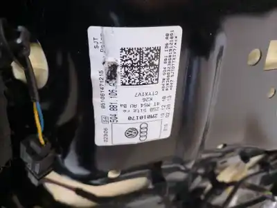 Автозапчастина б/у передне праве сиділо для seat leon st (5f8) style посилання на oem iam 5f0881405db 5q4881106 5f0881375k