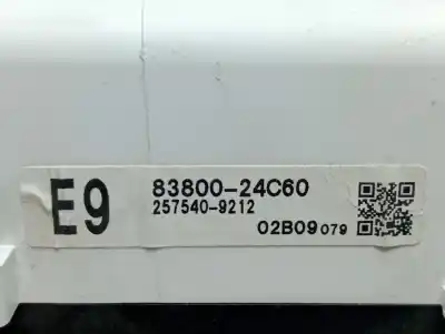 Peça sobressalente para automóvel em segunda mão quadrante por lexus rc 300h referências oem iam 8380024c60  