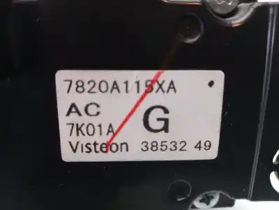 Автозапчасти б/у отопление / кондиционирование воздуха за citroen c-crosser xtr ссылки oem iam 7820a115xa  
