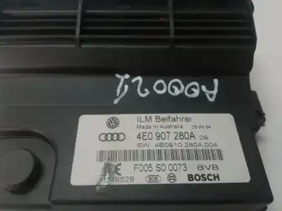 Автозапчастина б/у електронний модуль для audi a8 (4e2) 6.0 quattro посилання на oem iam 4e0907280a  4e0910280a004
