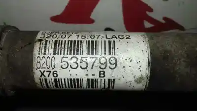 Peça sobressalente para automóvel em segunda mão transmissão dianteira esquerda por renault kangoo (f/kc0) helios referências oem iam 8200535799  