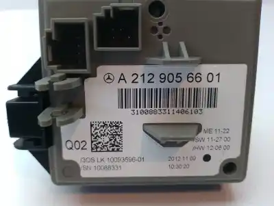 Second-hand car spare part ignition switch for mercedes-benz clase e (w212) lim. 2.0 cgi cat oem iam references a2129056701  