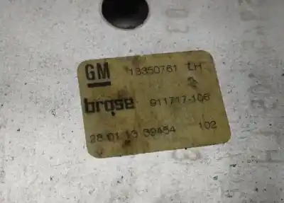 Peça sobressalente para automóvel em segunda mão elevador de vidros traseiro esquerdo por opel astra j (p10) 1.7 cdti (68) referências oem iam 13350761  13350761